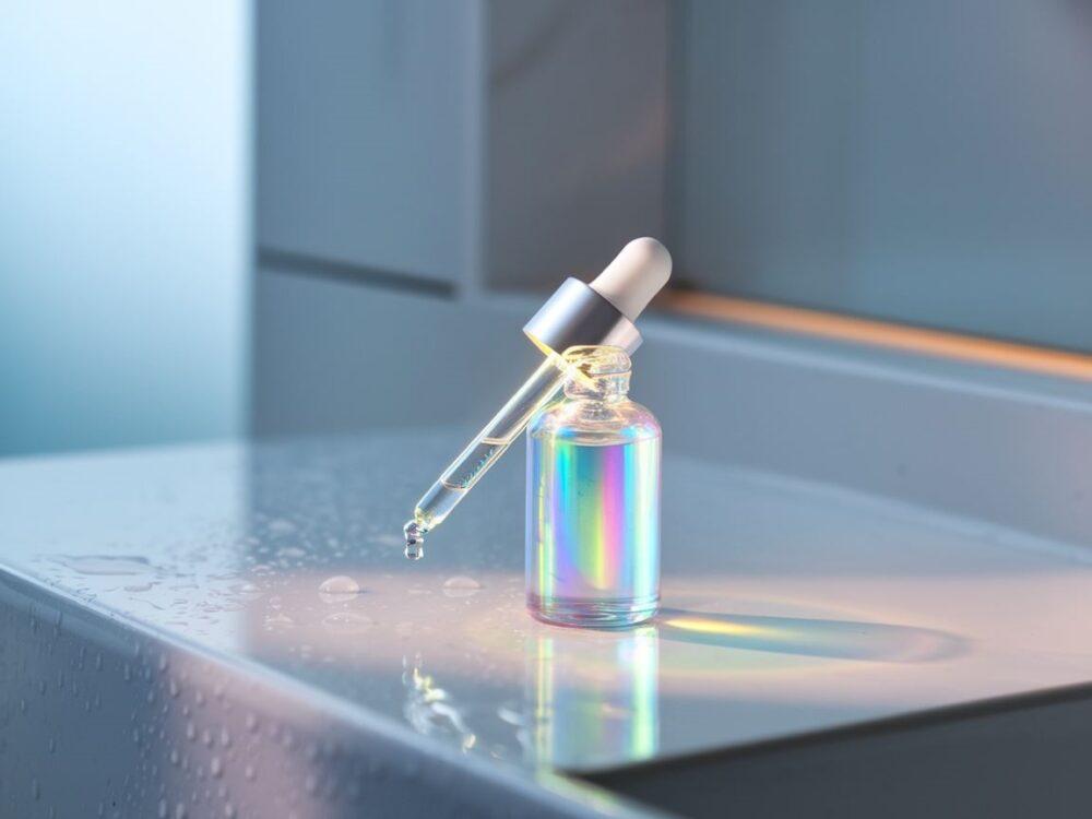 aplikacja serum tęczowego