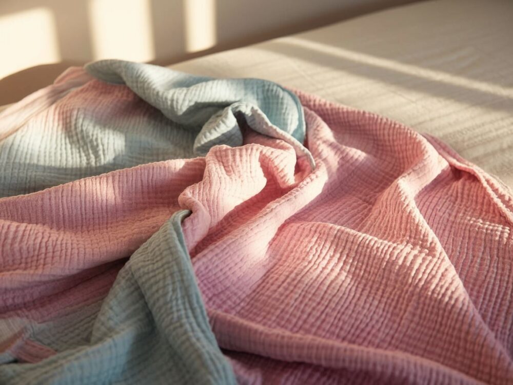 bawełniany kocyk dziecięcy