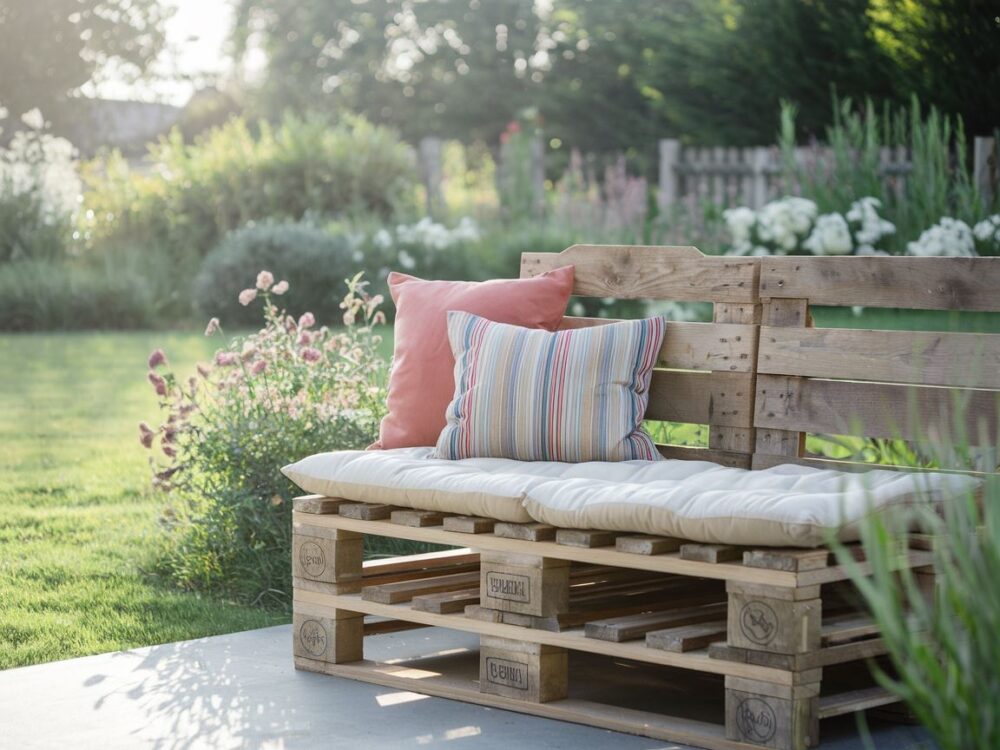 diy siedzisko drewniane