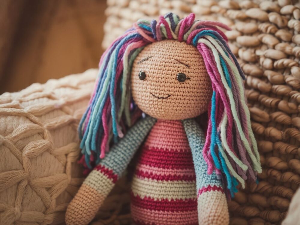 laleczki z włóczki